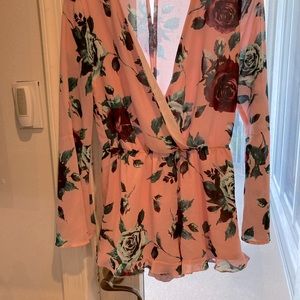 Forever 21 Size small Floral Romper